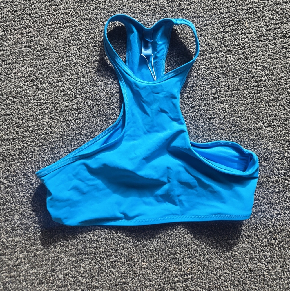 Skims Swim High Neck Top Large  nwt